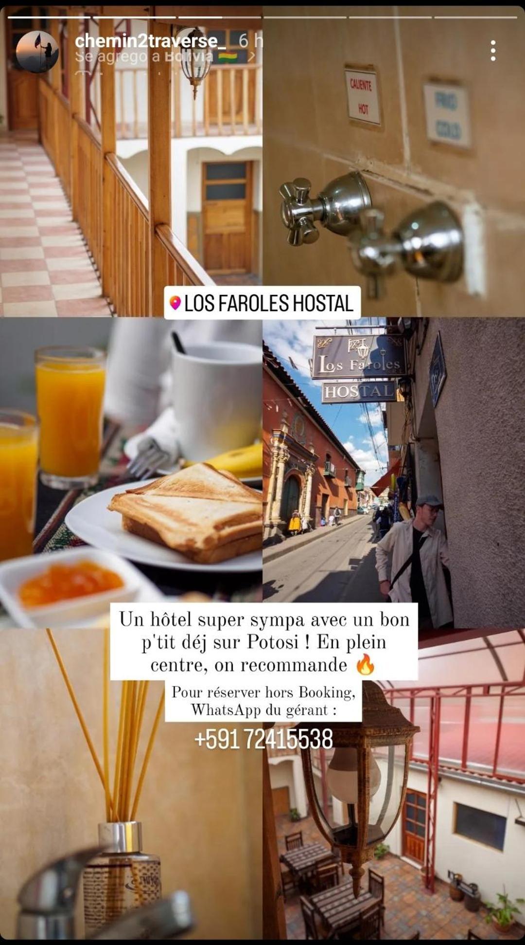 Los Faroles Hostal 포토시 외부 사진